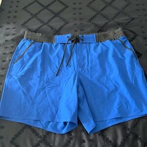 Swim 7" Heritage Board Short - Royal - size 3X